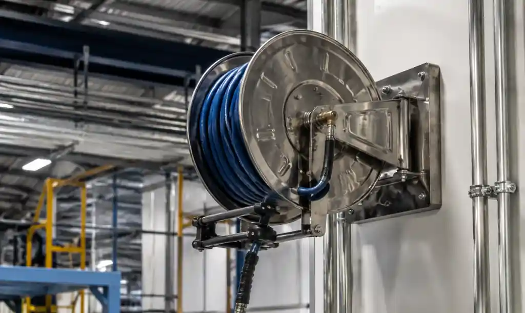 1-industrial-hose-reel-mounted-on-factory-wall