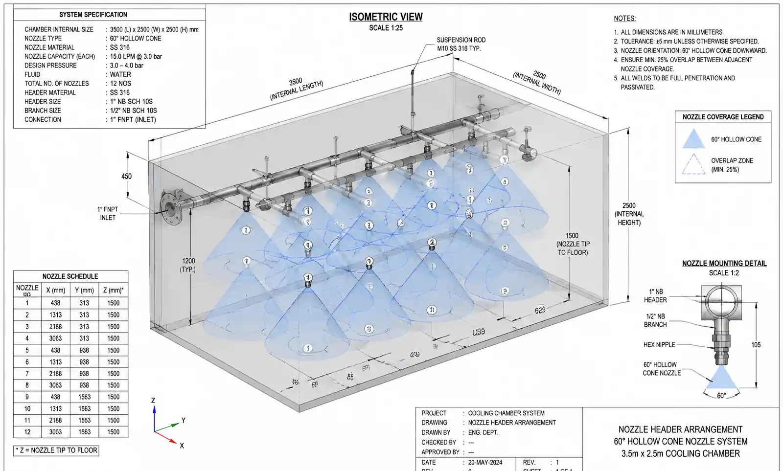 5-nozzle-installation-layout-cad-drawing
