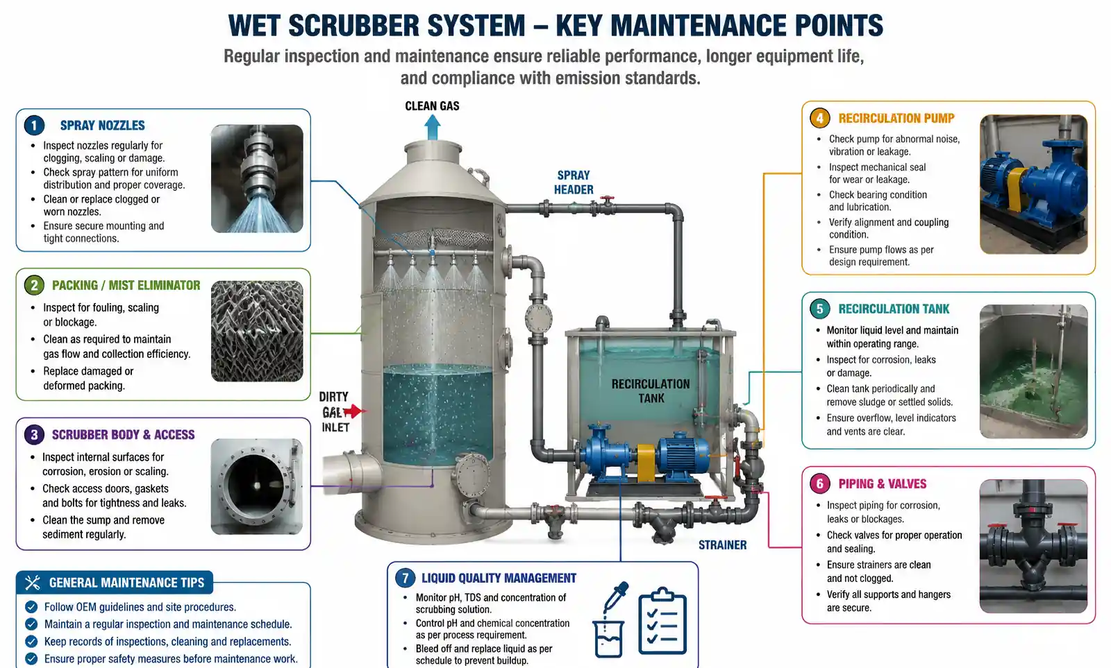 7-wet-scrubber-maintenance-checklist