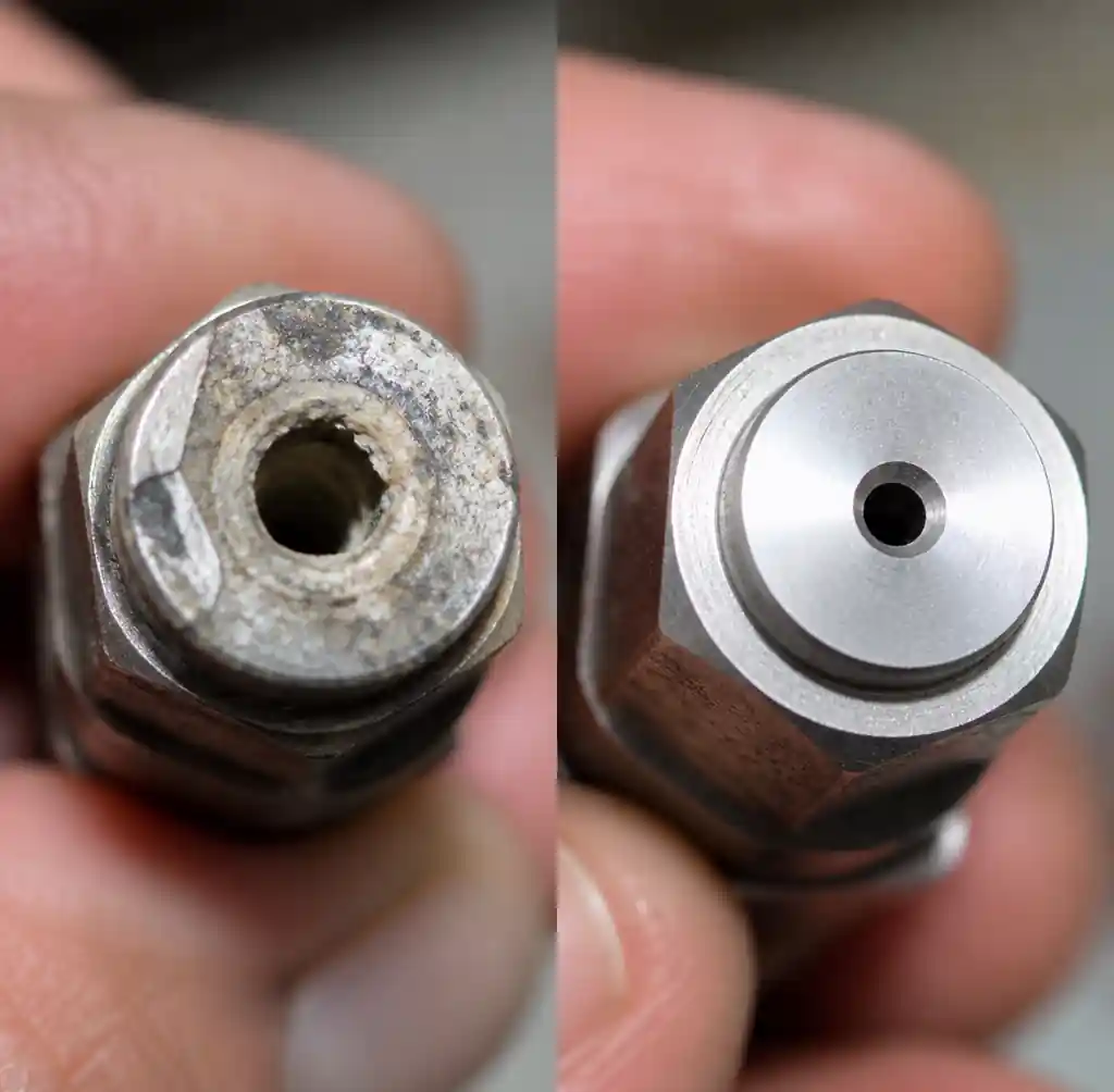 8-worn-vs-new噴嘴比較