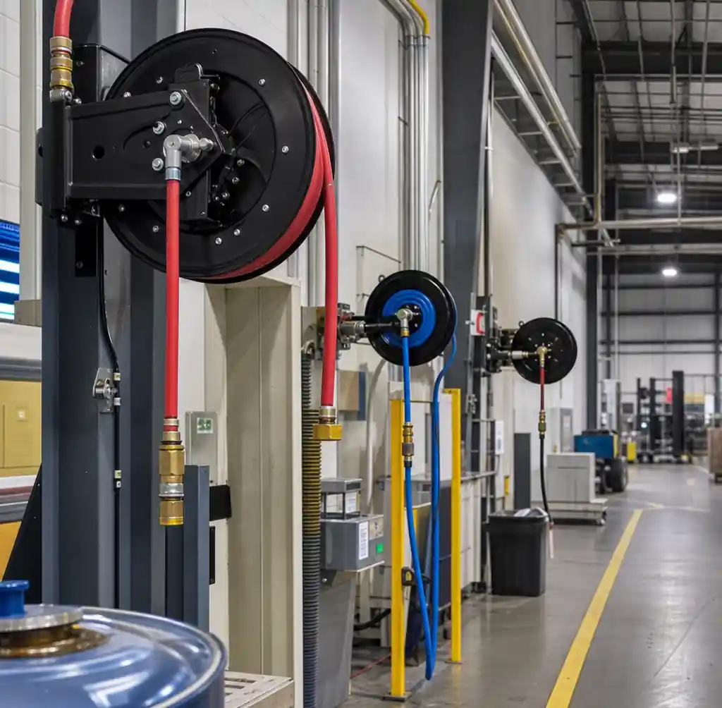 9-multiple-hose-reels-organized-facility
