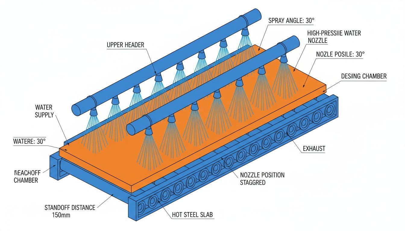 descaling-nozzle-arrangement-diagram