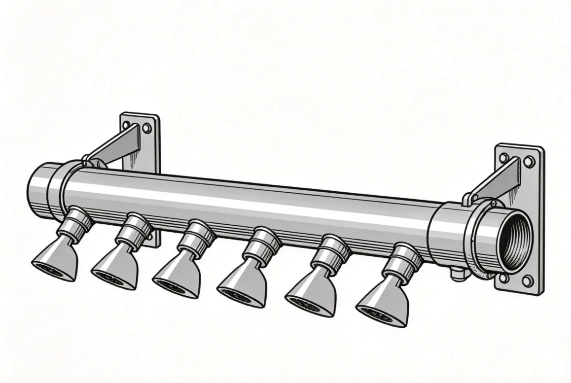 flat-fan-nozzles-manifold-installation