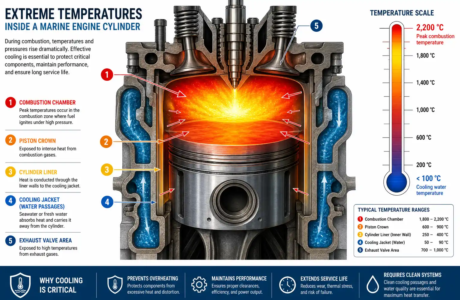 marine-engine-heat-generation