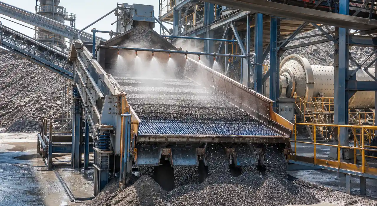 Abrasion-resistant mining spray nozzles