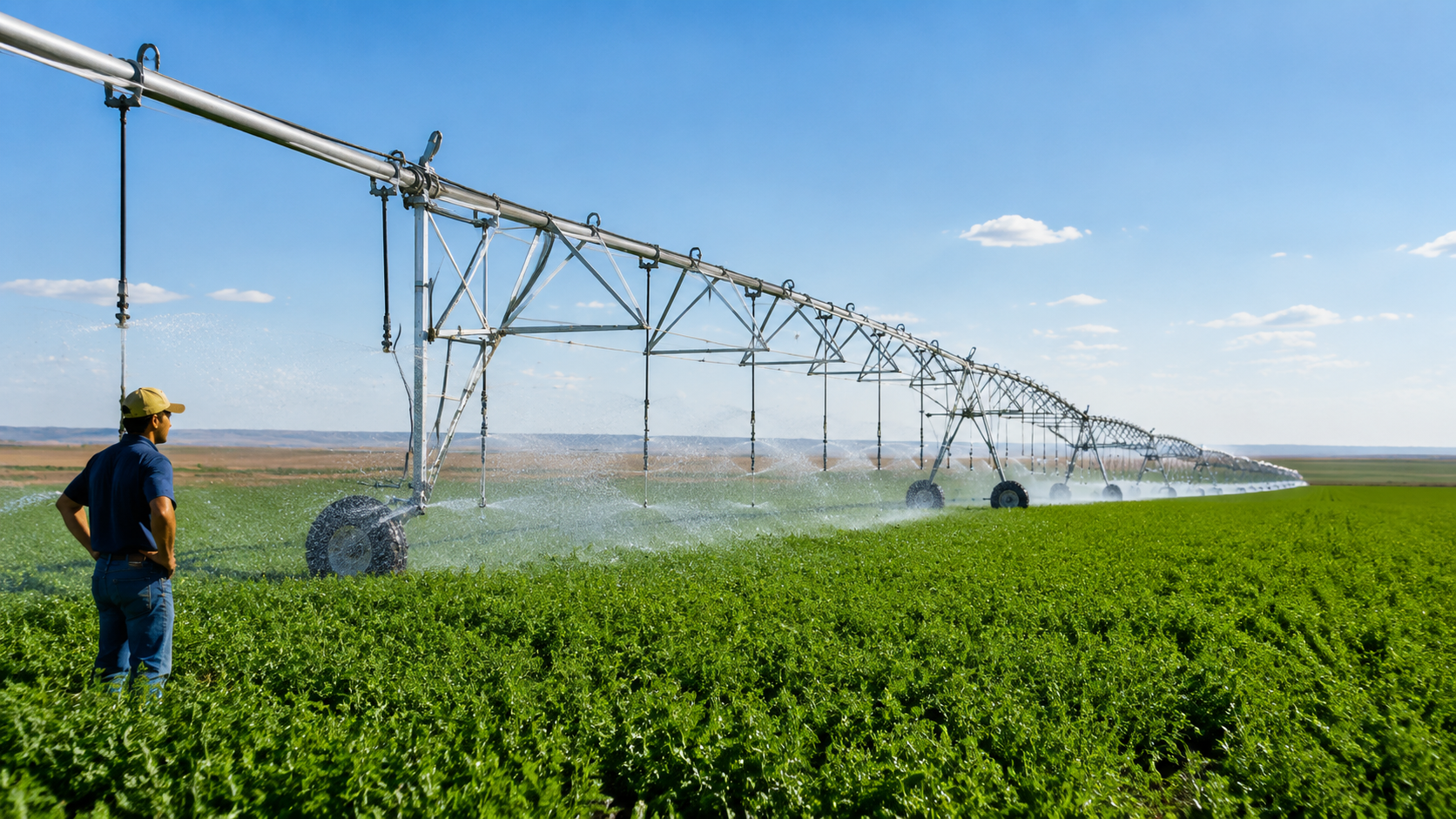 Crop protection pesticide spraying