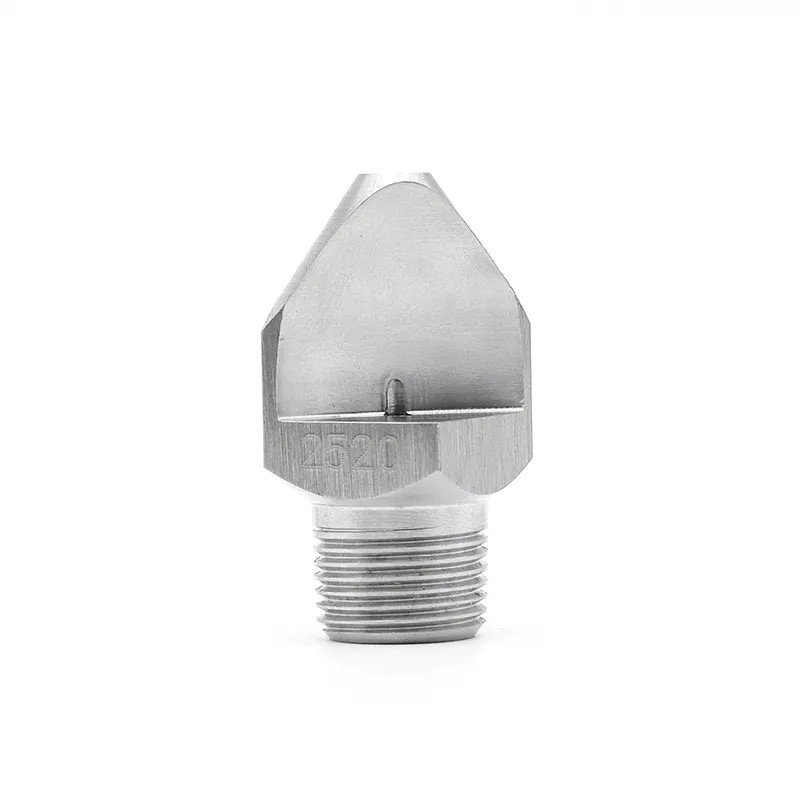 High Impact High Pressure Paper Machine Deckle Flat Fan Spray Nozzles