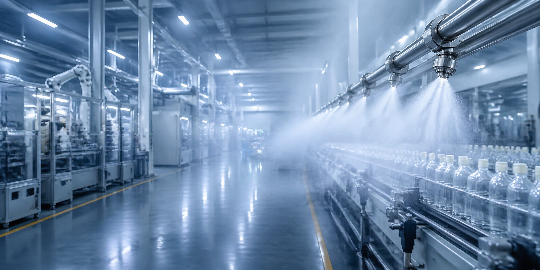Hochpräzise industrielle Befeuchtungs- und Nebelkühllösungen