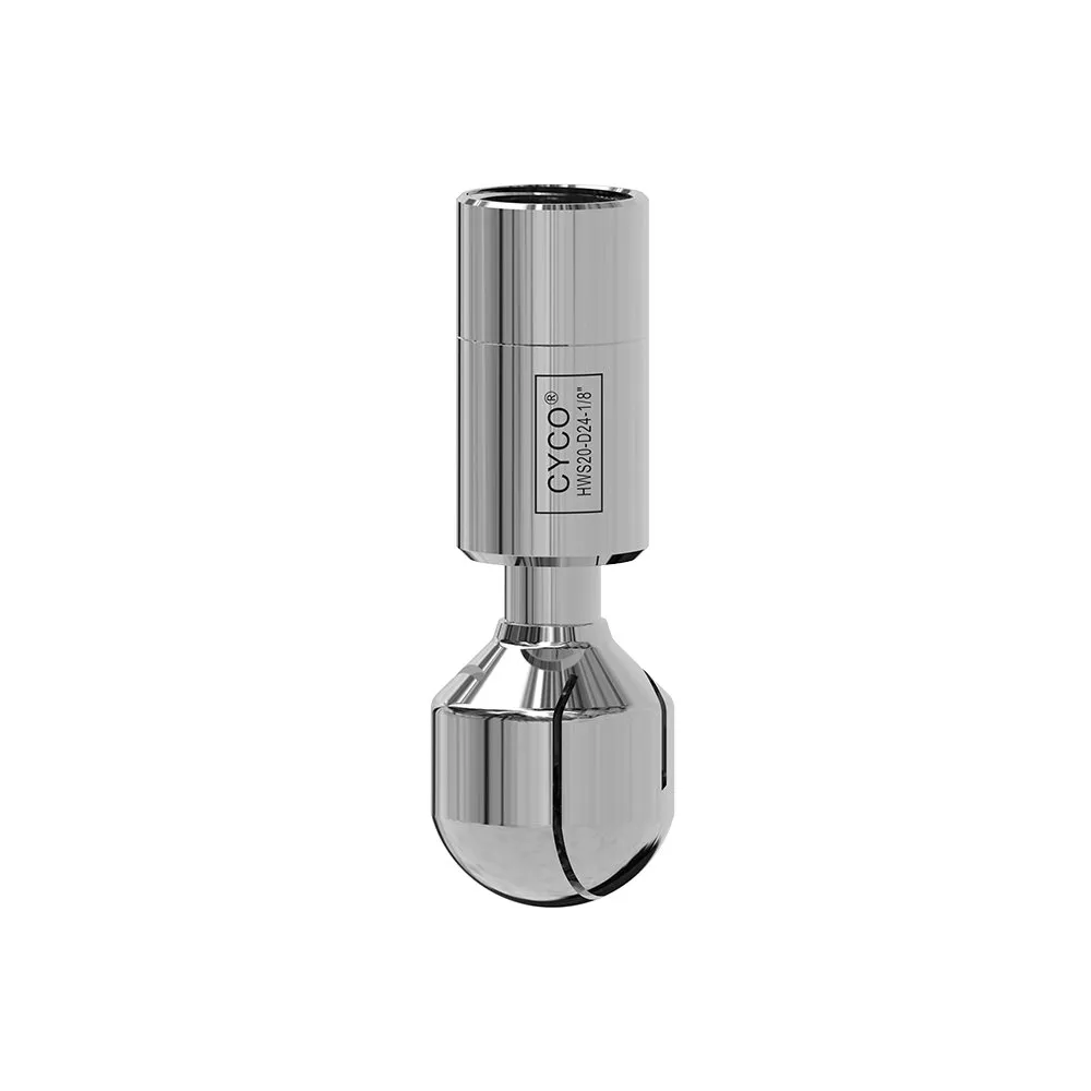 360 degree rotatory small bottle washing cleaning nozzle