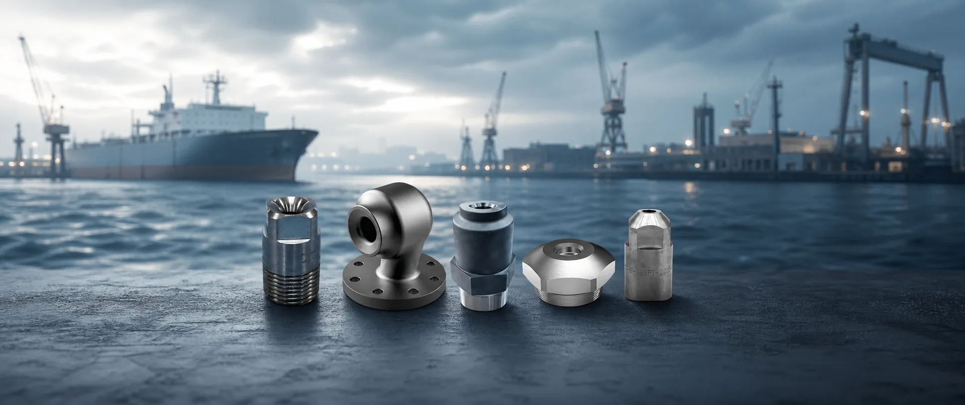 Desulfurization, Cleaning & Cooling Spray Nozzles
