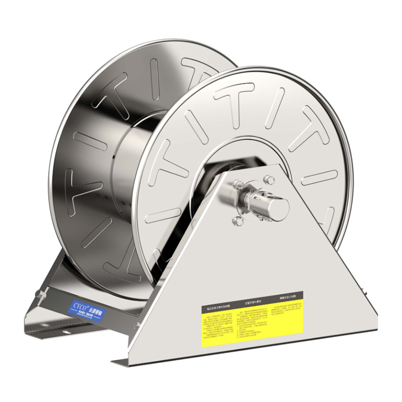 Manual Stainless Steel Fire Truck Hose Reel CY-HS18