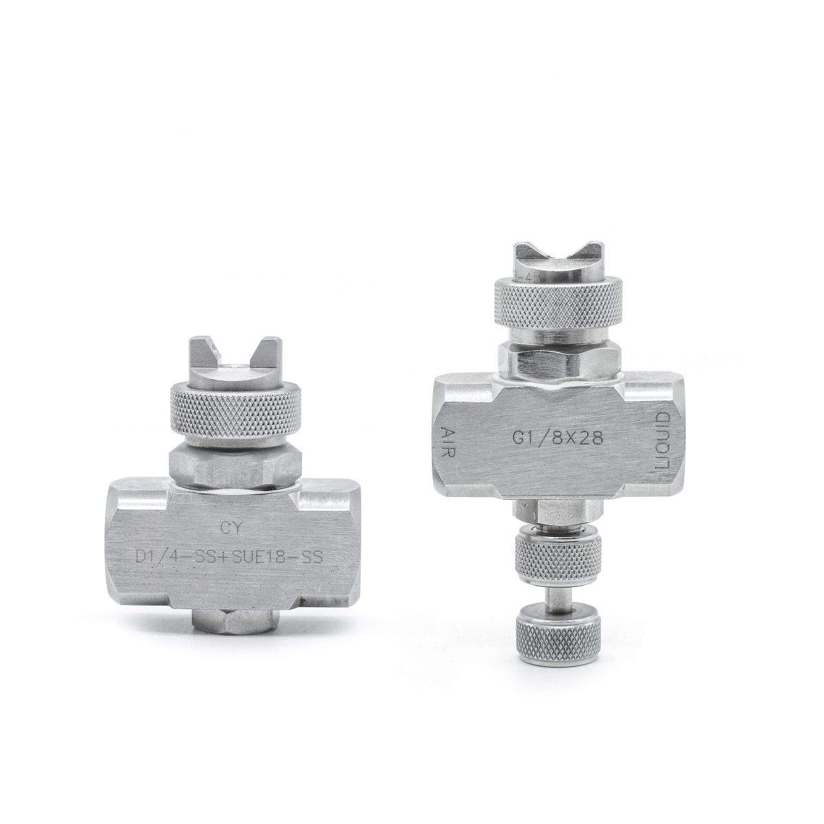 Adjustable Air Atomizing Spray Nozzle